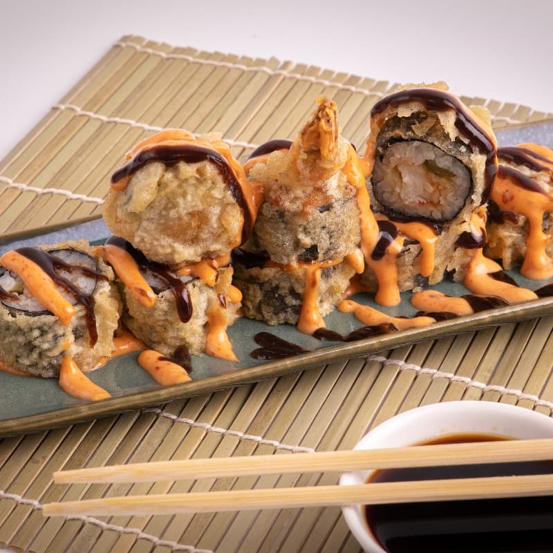 Spicy Tempura Maki 8 Pieces