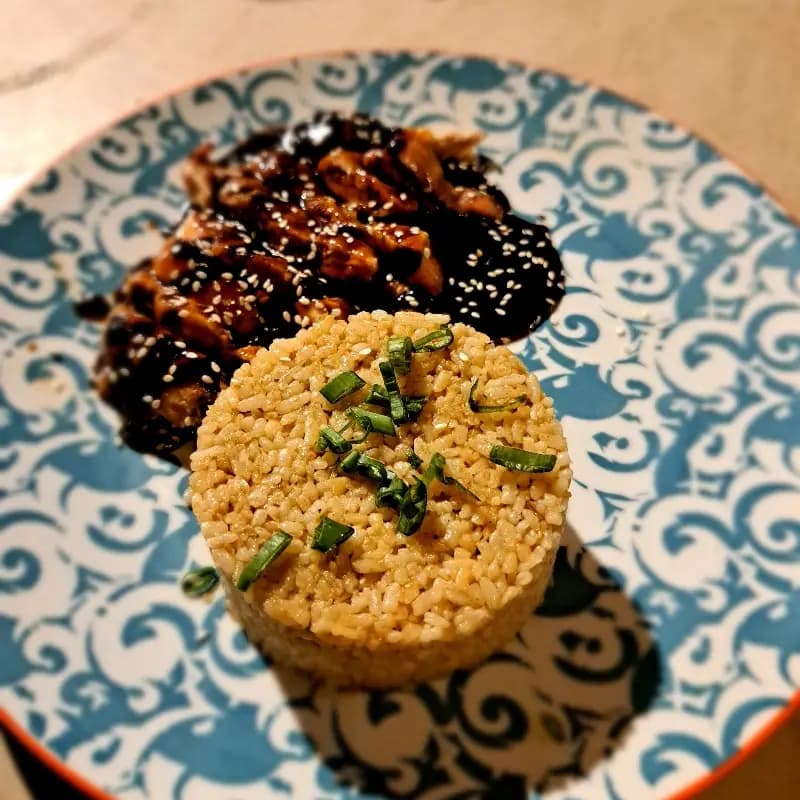 Chicken Teriyaki with Garlic Rice