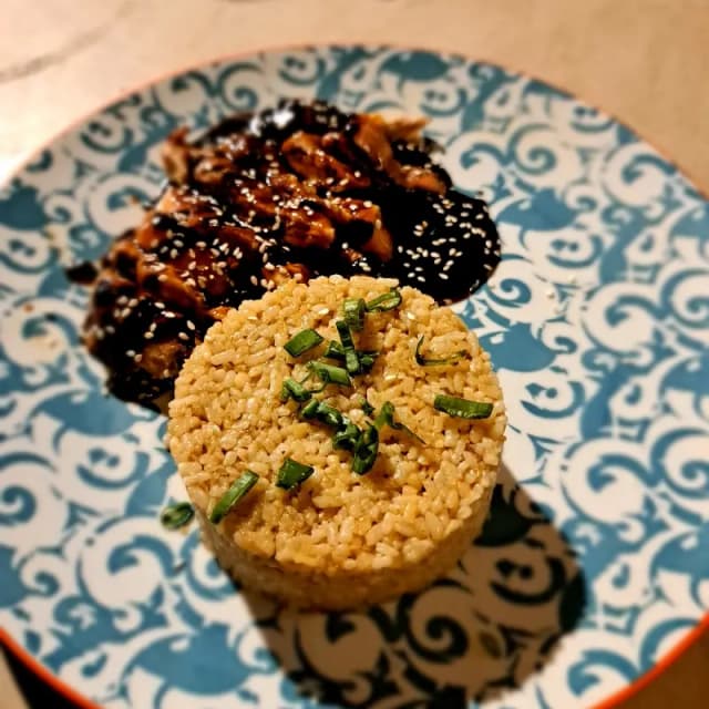 Chicken Teriyaki with Garlic Rice